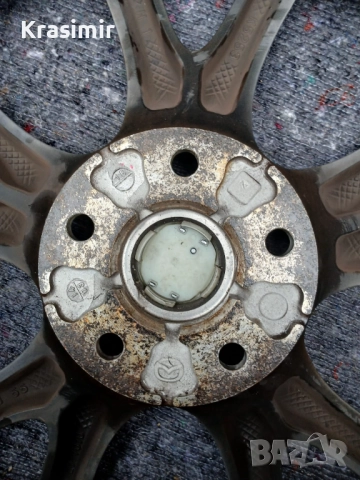 Алуминиеви джанти Mazda 17” 5x114.3 ET55 с гуми Hankook Ventus V12 Evo, снимка 11 - Гуми и джанти - 52014550