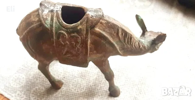 Бронзова кадилница , снимка 3 - Антикварни и старинни предмети - 50367867