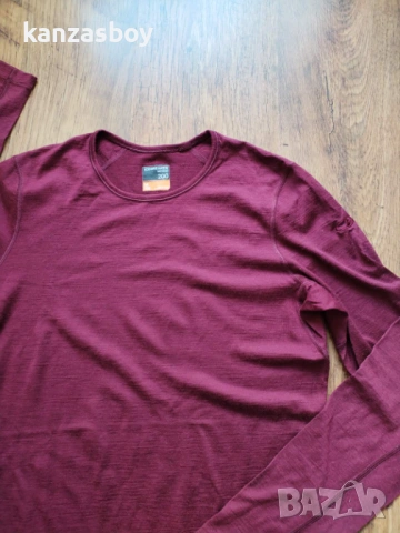 Icebreaker 200 - дамска мерино блуза КАТО НОВА М, снимка 3 - Блузи с дълъг ръкав и пуловери - 53739251