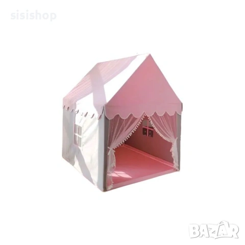 Детска Палатка-къщичка за игра в розово 4762, снимка 3 - Други стоки за дома - 53976948