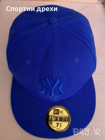 Шапка New Era 59Fifty Fitted New York Yankees MLB Baseball Cap Authentic, снимка 5 - Шапки - 45810027
