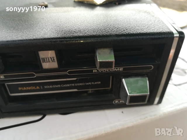 ЯПОНСКИ КАСЕТОФОН С УСИЛВАТЕЛ 12В 1206251727LCHERY, снимка 7 - Антикварни и старинни предмети - 50645028