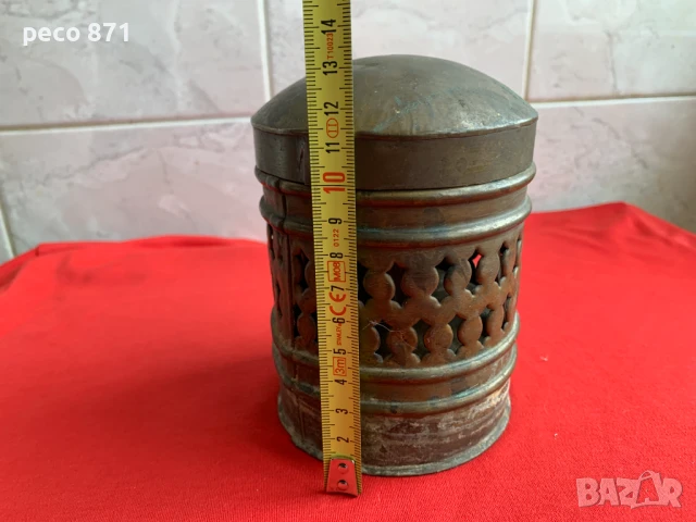 Рядък стар османски/турски примус с джезве военен офицерски?, снимка 7 - Антикварни и старинни предмети - 51208188