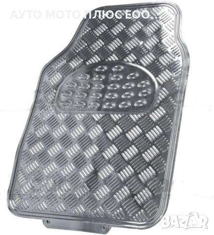 Универсални стелки с метален ефект - Хром, 4 броя., снимка 3 - Аксесоари и консумативи - 53906840