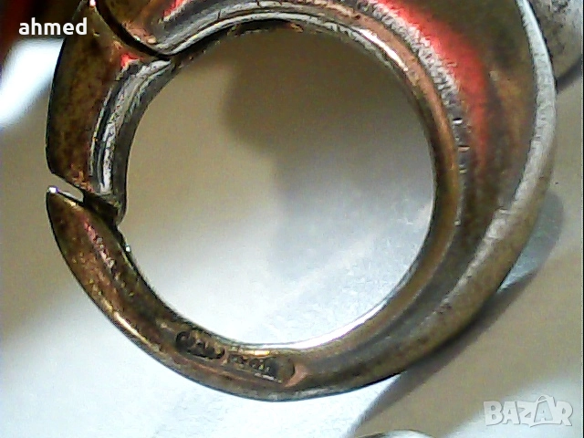 красива среберна гривна проба 925, снимка 4 - Гривни - 52702173