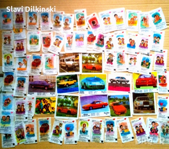 Картинки от дъвки -70  броя .