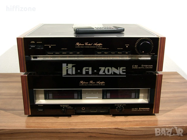  Комплект Pioneer c-90 / m-90 , снимка 2 - Ресийвъри, усилватели, смесителни пултове - 53708188