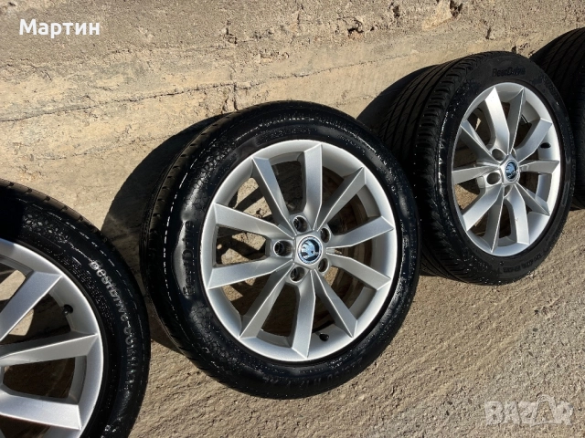 Гуми с джанти 225/50 R17, снимка 4 - Гуми и джанти - 51634037