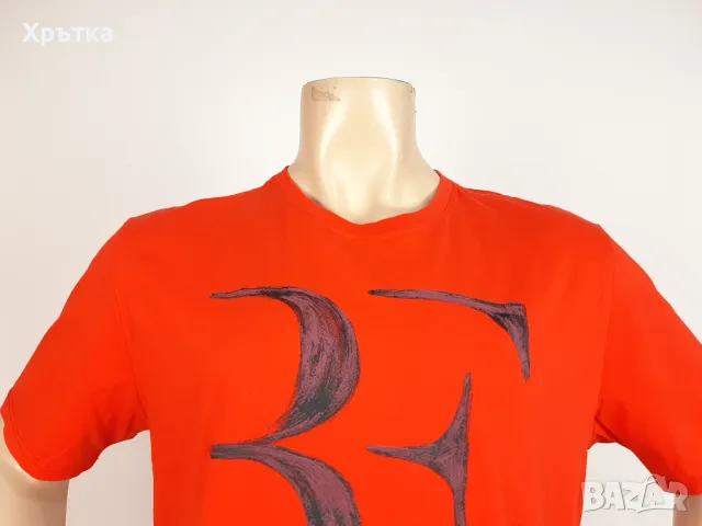 Nike Roger Federer - Оригинална мъжка тениска размер XL, снимка 4 - Тениски - 49607750