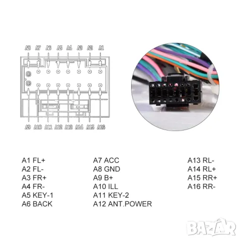 Букса, кабел, CANBUS декодер, JBL, Toyota, Corolla, Land Cruiser, Prado, RAV4, Tundra, мултимедия , снимка 5 - Аксесоари и консумативи - 49334452