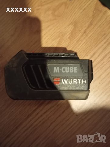 батерия wurth 18v 4a, снимка 5 - Оригинални батерии - 45179579