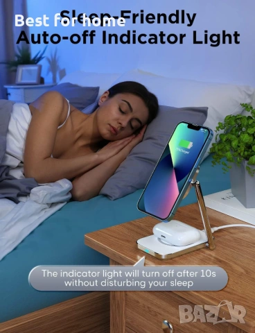 Hinyx Безжично зарядно за iPhone, снимка 7 - Друга електроника - 53841957