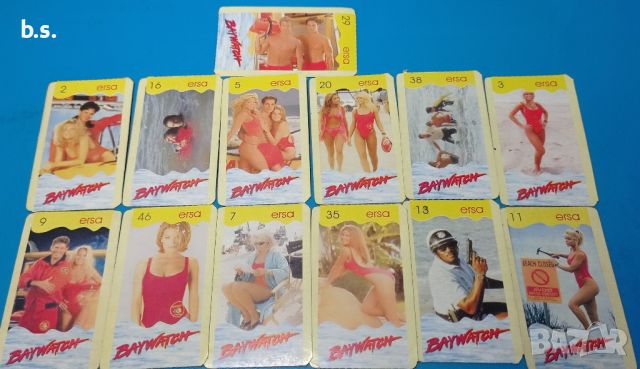 Картички Baywatch Ersa, снимка 1 - Колекции - 45650404