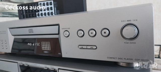 Сд плеър SONY CDP-XE270 с дистанционно , снимка 3 - Ресийвъри, усилватели, смесителни пултове - 52935929