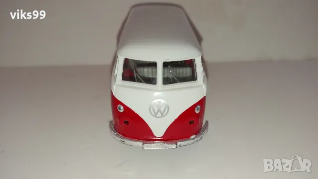 VW Volkswagen T1 Bus 1963 Welly , снимка 7 - Колекции - 49338701