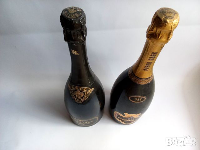 Стари бутилки шампанско Krug, снимка 5 - Колекции - 46453123