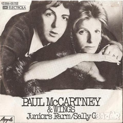 Грамофонни плочи Paul McCartney & Wings – Junior's Farm 7" сингъл, снимка 1 - Грамофонни плочи - 45503832
