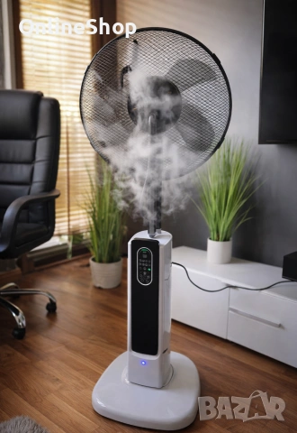 Вентилатор с водна мъгла ELITE EFM-1341WR, снимка 3 - Вентилатори - 53482731