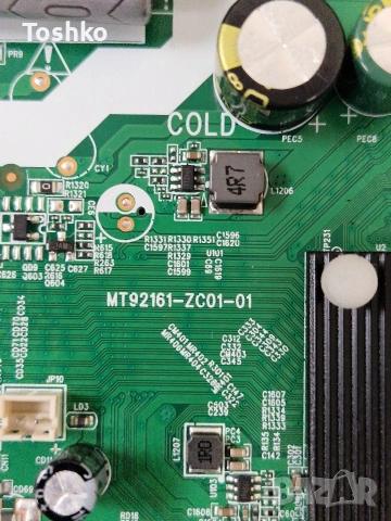 KIVI 32F750NW MAIN BOARD MT92161-ZC01-01 PANEL PT320CT01-1, снимка 2 - Части и Платки - 53430568