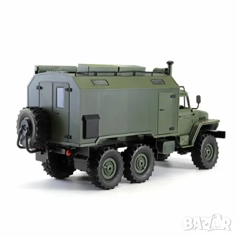 Детска количка тип руски военен камион модел NaughtyDragon с дистанционно TOYCAR8, снимка 12 - Коли, камиони, мотори, писти - 48817524