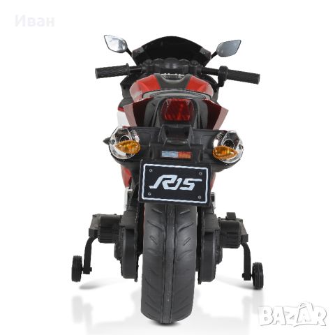 ТОП ЦЕНА!НОВО!Акумулаторен мотор Motocross RED с 12V батерия,LED светлини, снимка 3 - Детски велосипеди, триколки и коли - 44506462