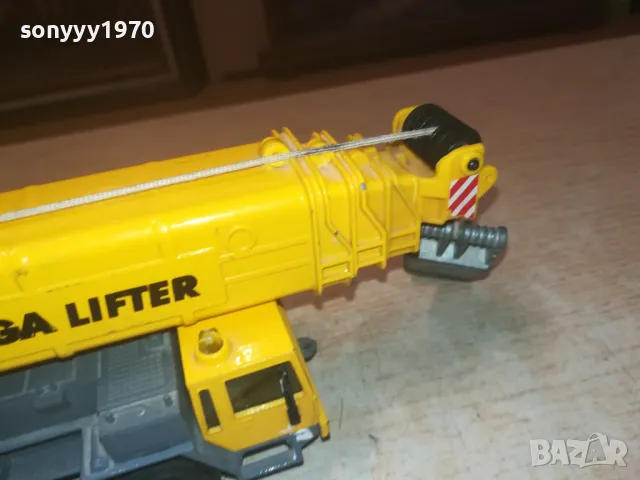 SIKU MEGA LIFTER-МЕТАЛЕН КРАН ОТ ФРАНЦИЯ 1808241046, снимка 10 - Антикварни и старинни предмети - 46942215