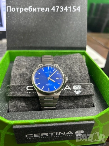 Часовник Certina Powermatic 80 DS7, снимка 2 - Мъжки - 53430974