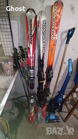 Три чифта ски Rosignol (щеки, обувки, чанти, очила, каски)., снимка 2 - Зимни спортове - 51760456