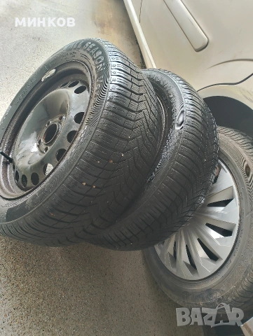 джанти Зафира 15/16ц гуми 205*55*16 и всякакви други размери. Резервни,Бандажки, Крикове, Куки 