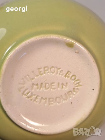 чаша с чинийка Villeroy &boch с две дръжки 25/3, снимка 6 - Чаши - 50107425