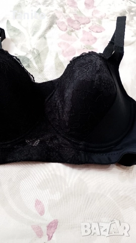 Нов черен сутиен push up , снимка 4 - Бельо - 51488011