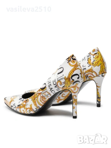 Versace Jeans Couture оригинални нови дамски обувки на ток , снимка 3 - Дамски обувки на ток - 53892519