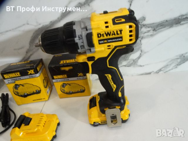 Dewalt DCD 701 / 2 x 3.0 Ah - Безчетков винтоверт 12 V, снимка 2 - Други инструменти - 45707055