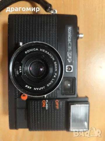 KONICA C35 EF P, снимка 3 - Фотоапарати - 48611129