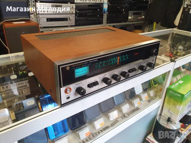 Ресийвър Kenwood KR-3130 В отлично техническо и визуално състояние., снимка 10 - Ресийвъри, усилватели, смесителни пултове - 48959692