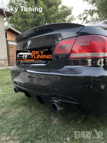 Дифузьор за бмв е92 / добавка за задна броня бмв е92 / bmw e92 с щипки