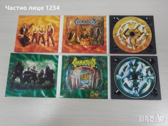 Crematory - 1994, 1995, 1997, 1999 /Madrigal   / Evangelist , снимка 3 - CD дискове - 44431038