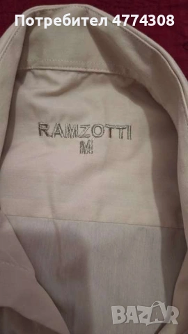 Риза RAMZOTTI размер М, снимка 2 - Детски ризи - 54009700