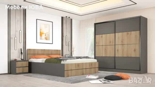 Гардероб Симона с опция за вградени чекмеджета, снимка 6 - Гардероби - 49893968