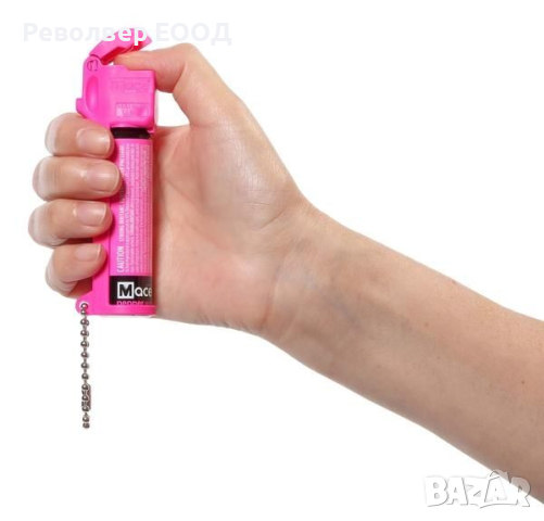 Лютив спрей Personal Pepper Spray Pink 806 C Mace, снимка 3 - Оборудване и аксесоари за оръжия - 45032580
