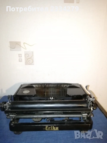 Стара пишеща машина ,,Erika 9" Germany, 1940-50год., снимка 4 - Антикварни и старинни предмети - 53115137