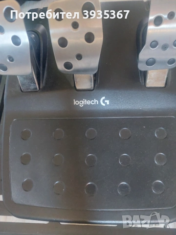 Волан с педали Logitech G29, за РС и PS4/PS5 + допълнително стойка за модела, снимка 4 - Аксесоари - 54246251