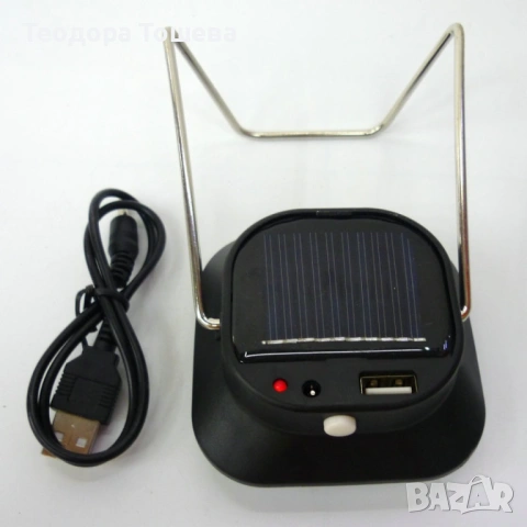 Лампа с карабинер , снимка 9 - Соларни лампи - 53070779