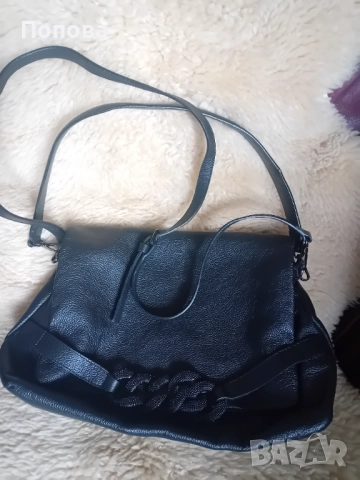 Италианска маркова чанта естествена кожа, снимка 8 - Чанти - 52139223