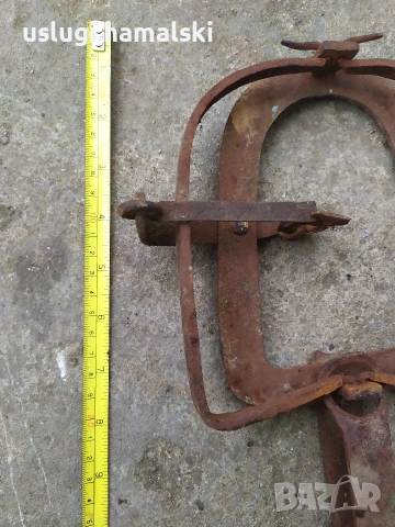 Стар вълчи капан, снимка 3 - Антикварни и старинни предмети - 53062198