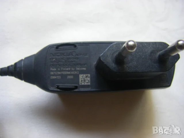Оригинално финландско зарядно Nokia ACP-12E, жак 3.5мм, снимка 2 - Оригинални зарядни - 47525638