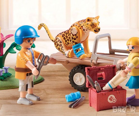 Playmobil - Отбор спасяване на животни, снимка 5 - Конструктори - 45530125