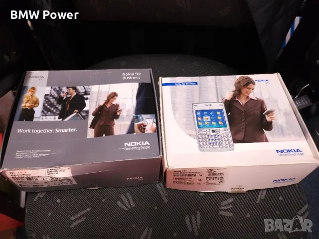 Nokia e61 чисто нови пълен комплект, 2бр., снимка 3 - Nokia - 49676222