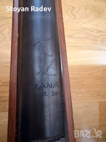 Въздушна Пушка  DIANA MOD.36 кал.4.5, снимка 12 - Ловно оръжие - 54184003