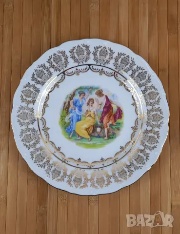 5 чинии с "Трите грации" - Czechoslovakia, снимка 4 - Чинии - 49652953